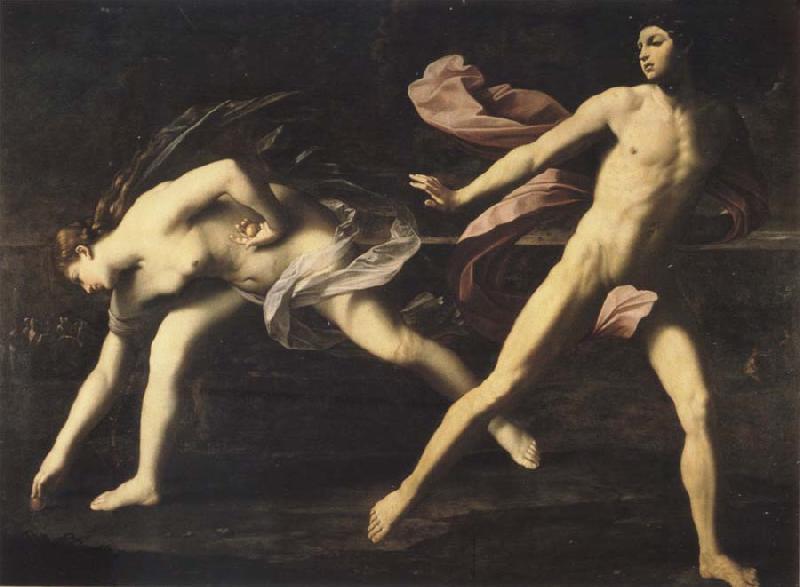 Guido Reni Atalante and Hippomenes oil painting image